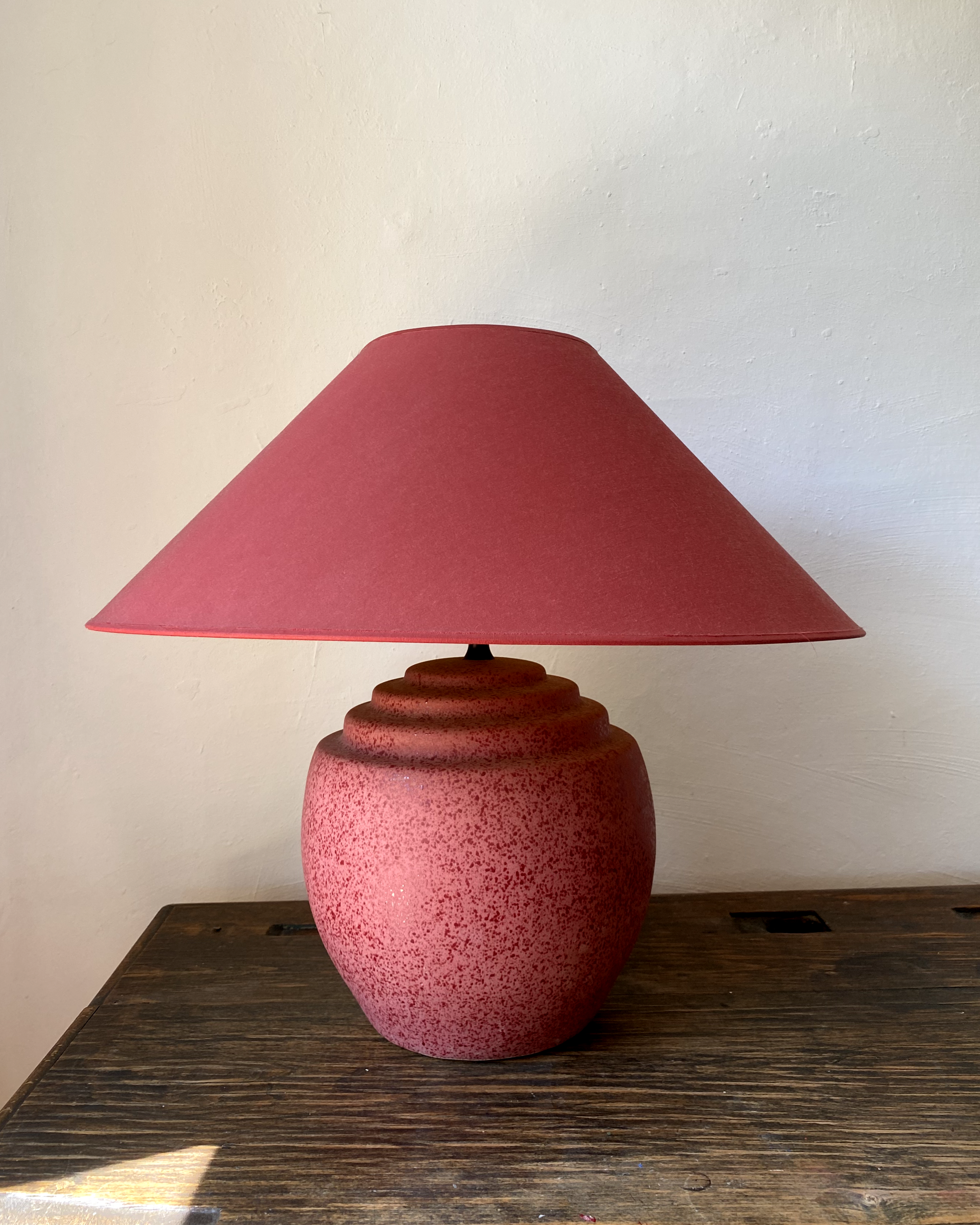 80's Ceramic table lamp